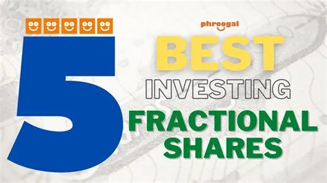 Unlocking the Stock Market: Your Guide to the Best Fractional Share Apps